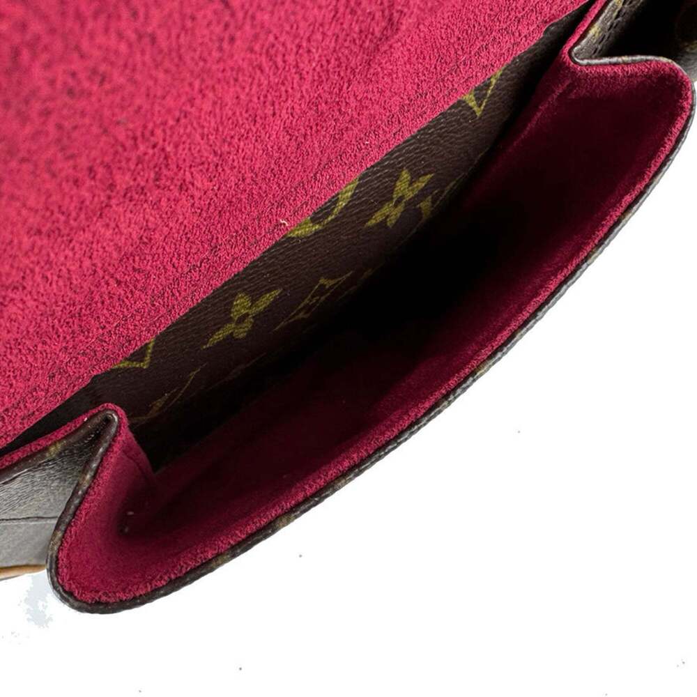 LOUIS VUITTON Brown Monogram Canvas Shoulder Bag - Picture 11 of 14